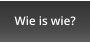 Wie is wie?